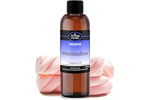 AUTHENTIC OIL CO Marshmallow Fragrance Oil, for Aromatherapy, Wax Melt, Fragrance Oils for Diffuser, Soap, Bath Bomb Making, Potpourri, Slime & Cosmetic - Candle Fragrance Oil, Scented Oils for Burners, Vegan - 100ml
