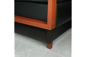 BMTICK New Concept Blocker unter der Couch, 360" x 3", kein Klettverschluss, kein Durchhängen, kein Kleben am Boden – einzigartige Schutznetzrolle unter der Couch (30 Fuß, 3 Zoll), SCHWARZ