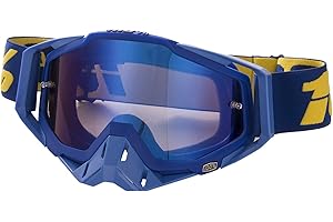 XIXIMAON Gafas de Moto Antivaho Gafas para Motocicleta Esquí Gafas Deportivas de Protección Anti UV Anti Viento Anti Polvo con Correa Ajustable para Bike MTB Snowboard