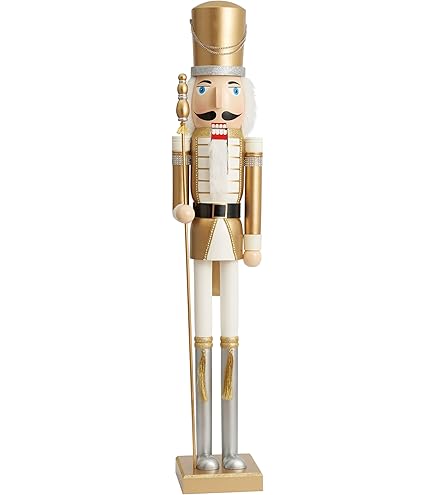 Regency International Diamant-Nussknacker-Figur - 33cm Harz Dekoration