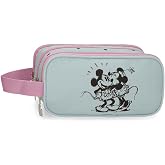 Disney Joumma Bags Mickey &amp; Minnie Kisses School Pencil Case, Children's Pencil Case, Organize and Carry Collected Pencils an