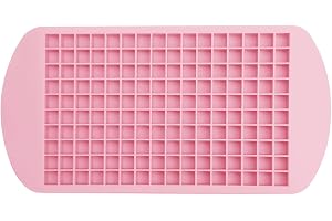 Fiauli BPA-fri iskubsform silikon minibricka 160 små kuber livsmedelskvalitet flexibel diskmaskinssäker snabb enkel teckning idealisk för vattenflaskor visuell
