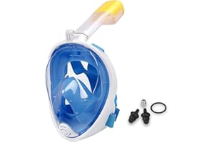 Lamker Profesjonalne maski do nurkowania dla mężczyzn i kobiet pełne nurkowanie w zakresie 180° Anti-fog Anti-Infiltration Pełna maska do nurkowania z aparatem