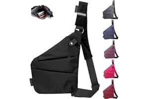 MIOKUKO Wander Plus Anti Theft Bag, Wander Plus Anti Theft Bag for Women Men, Slim Sling Cross Body Travel Shoulder Bag
