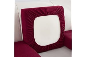 VEAI Housse de Coussin Extensible de canapé Housse de Protection pour Meubles Housse de siège de canapé Couvre pour Canapé Protege de Meubles Antipoussière (Color : #6, Size : S (50-65cm))