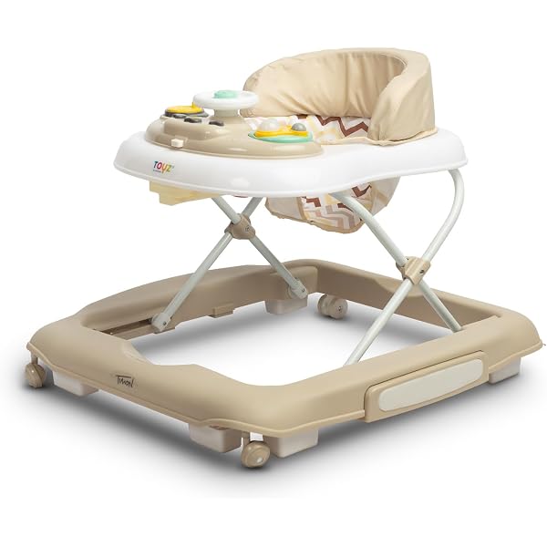 Trotteur Bébé Baninni Miro Avec Plateau D'Activités Musical - Réglable Et Pliable Jusqu'à 12kg