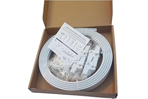 FD FAIRDEAL CASH & CARRY 3.5m BENDABLE CURTAIN TRACK FOR STRAIGHT & BAY WINDOW RAIL Top or Face Fix all Fixings