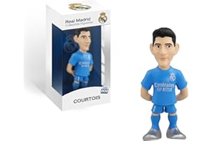 MINIX Collectible Figurine MN18369 Statuina di Courtois, Real Madrid, Collezionabili da 12 cm per esposizione, idea regalo per bambini e adulti, appassionati di calcio