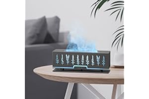 Ankrs Diffusore di Oli Essenziali 200ML, 3 in 1 Ambiente e Aromi, Luce Regolabile, Timer, Spegnimento Automatico, H3 Wheat Grey