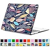 DHZ New MacBook Pro 13 Case (2016 Release Model:A1706/A1708 Only),Hard Case Shell Cover and Gift Keyboard Skin for Macbook Pro Retina 13 Inch with/without Touch Bar - Undersea World Fish Series