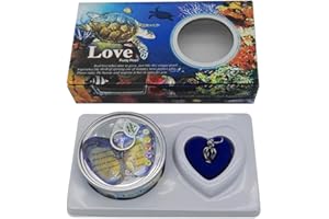 BAKERMICHE Wish Pearl Necklace Kit for Kids Adults Make a Wish Pearl Necklace Love Creations Kit DIY Freshwater Oyster Pearl Necklace Kit Heart Cage Locket Pendant Necklace