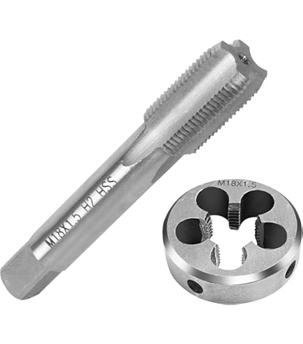 Burkit M9x1 Gewindebohrer Mit Spiralnut - Titanbeschichtet Für Sauberes Gewindeschneiden