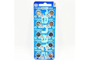 BEST PRICE SQUARE Renata 390 - Set da 10 pile per orologio