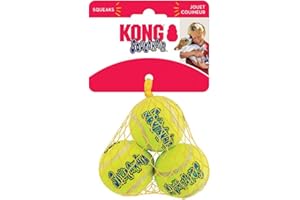 AIR KONG Kong Air Dog couineur Balles de tennis de petit Lot de 3