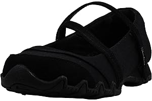 Skechers Women's Bikers-Get-up Mary Jane Flat, 4
