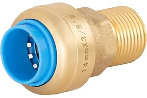 NT NOYON & THIEBAULT Raccord automatique universel Ø14 mâle 12x17 (3/8) TOUT PUSH