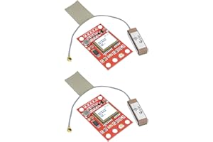 Aideepen 2 PCS GY-NEO6MV2 NEO-6M GPS Module NEO6MV2 With Flight Control Board EEPROM MWC APM2 APM2.5 Large Antenna Controller
