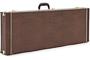 gear4music Custodia rigida per chitarra per Dimensione completa chitarre elettriche