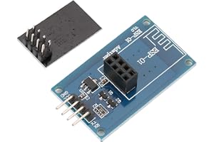 ESP8266 ESP-01 seriell trådlös WiFi-sändtagarmodul med ESP-01-adapter för nätverk, smart hemprojekt