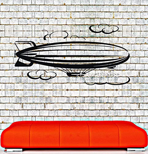 Preisvergleich Produktbild zzlfn3lv 48 * 89cmAirship Cloud Vinyl Wandaufkleber Dekor Kindergarten Kinderzimmer Wandtattoo In verschiedenen Farben erhältlich Tapete Design Wandbild