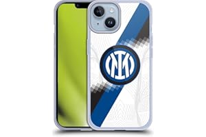 Head Case Designs Licenza Ufficiale Inter Milan Away Kit per Stemma 2023/24 Custodia in Gel [Protezione di Grado Militare] Compatibile con Apple iPhone 14 E Compatibile con MagSafe
