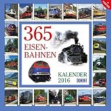 365 Eisenbahnen 2016 by DuMont Kalenderverlag