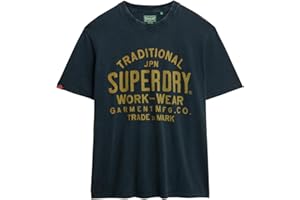 Superdry VL Embroidered Relaxed Tee T-Shirt Mixte