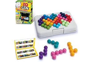 Brain Teaser Puzzle Game for Kids, Teens and Adults, for Kids Ages 7+ Enhanced Cognitive Skills, Portable Case 120 Challenges
