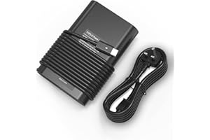 SKOTSLYE 65W USB-C Type C Laptop Charger UK for Dell Latitude 3420 5420 3500 5520 5285 5290 5320 7212 7370 7390 7420, XPS 12 9250 13 9350 7390, Chromebook 3100 3400 5400 AC Adapter LA65NM170 02YK0F 0M1WCF