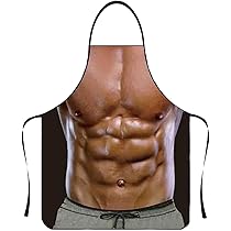 Grembiule Da Barbecue Uomo Divertente - 80x60 Cm In Poliestere | Regalo Umoristico Per Cucina E Grill - Foto 3