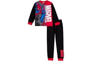 Marvel Boys Spiderman Pyjamas, Spider-Man Pjs Set, Official Spiderman Gifts