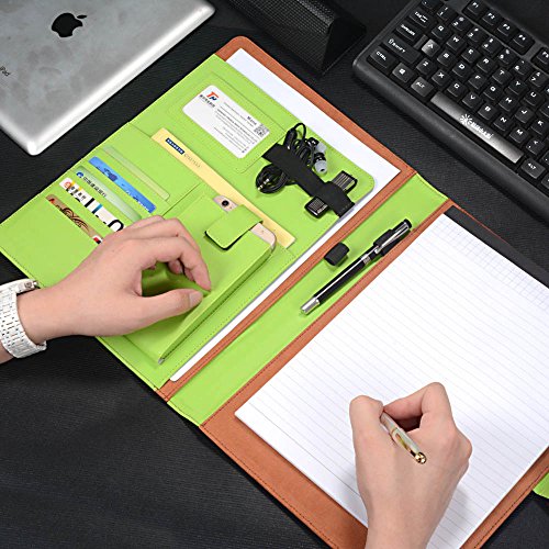 Carpeta Cornmi portapapeles de negocios de piel sint tica tama o A4 carpeta con bloc de notas organizador multifunci n color negro reviews Carpeta Cornmi portapapeles de negocios de piel sint tica tama o A4 carpeta con bloc de notas organizador multifunci n color negro