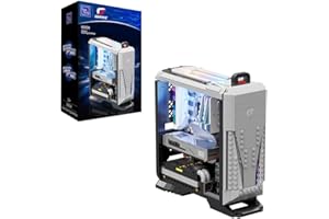 BRICKKK Technic Klemmbausteine Set - PC Desktop Computer Modellbausatz für Erwachsene, Kreatives Sammlermodell zum Bauen und Ausstellen für Zuhause oder Büro