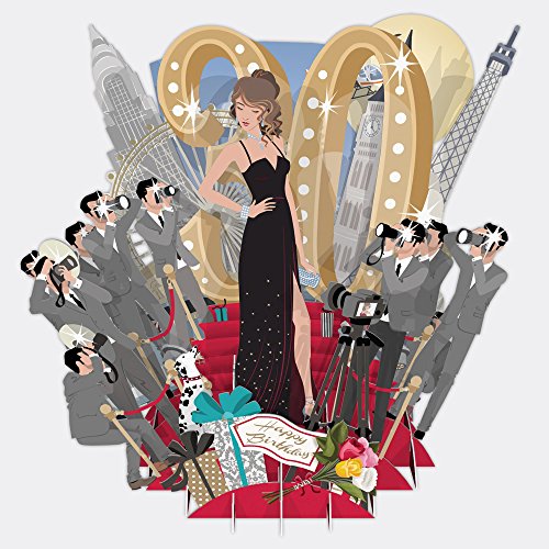 "30 ans aujourd'hui" Top of The World 3d carte pop-up