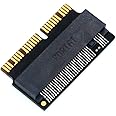 Syscom M.2 NVME SSD Convert Adapter Card for Upgrade MacBook Air & Pro (2013-2017) NVME/AHCI SSD Upgraded Kit for A1465 A1466 A1398 A1502
