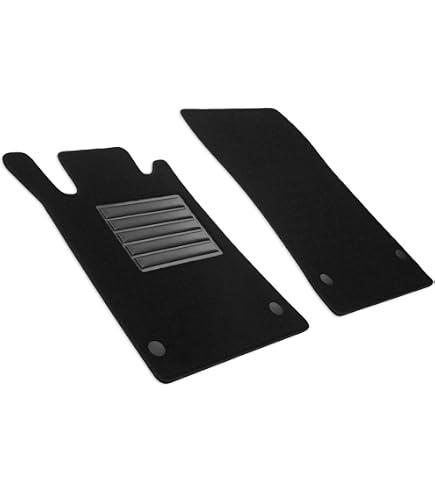 Tappetini Auto In Velour MOTOS Strike Per Mercedes Classe S W220 (1998-2005) Versione Corta – Set Colore Blu, Spessi 7 Mm, Antiscivolo E Su Misura