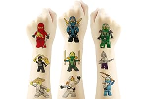 YANGSIW Temporary Tattoo for Fans, 20 Sheets Big Temporary Tattoo Body Art Tattoo Stickers,Goody Bag Stuffers Party Bag Fillers (2x2 Inch) …