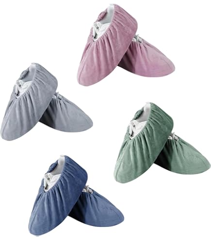 Generic 2 pièces (1 paire) de chaussons en Microfibre ultra-douces ,pour un nettoyage efficace à prix pas cher | Maroc