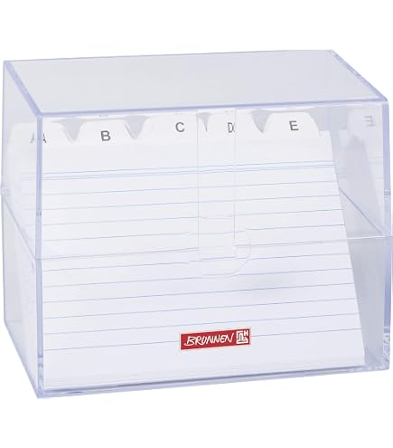 thumbnail image 2 of Card File Boxes – A5 & A6 Storage With Index Cards 2 of 14