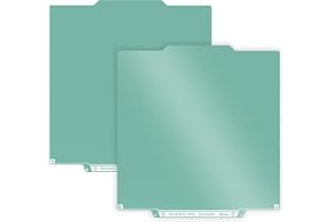 UniTak3D Creator 5 Pro Cold Build Plate Double Sided Glossy och matt 266 x | Platt med lågtemperaturtryck, stark adhesion plattform kompatibel med Flashforge Creator 5/5 Pro 3D-skrivare