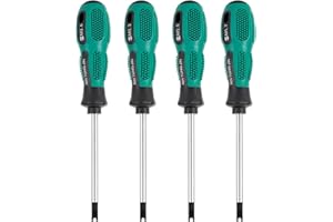 Grapelet 4PCS / Set Set di cacciaviti cacciavite Punte U magnetico scanalato Forcella tipo magnetico driver Slotted Screw CR-V Multi Function Kit di utensili a mano