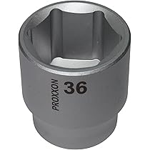 Proxxon 23429 Steckschlüsseleinsatz 36mm, Antrieb 12,5mm (1/2