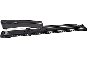Pavo Metal Long arm Stapler - Black