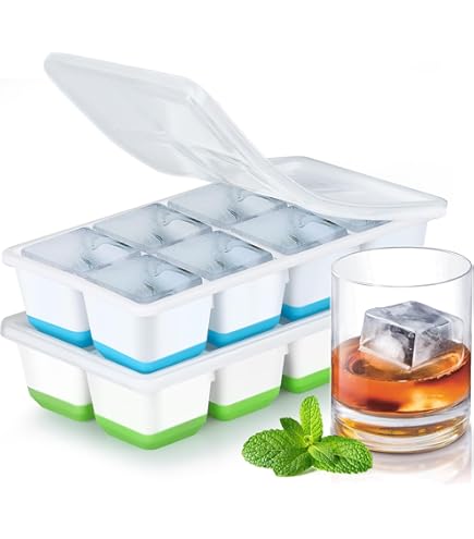 2 PEZZI 9 Cavità Stampi Silicone Rettangolari Piccoli Stampo Plumcake