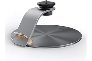 XGIMI Projector Desktop Stand Pro, Tripod for Halo, MoGo Series, Zinc Alloy Material, 360 Degree Rotation, 12 Degree Adjustable Pitch Angle, Silver, Suitable for HORIZON Ultra