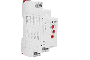 VIFER Multifunctional Delay Timer Relay GRT8-M2 with 10 Functions DIN Rail Mount AC 220V