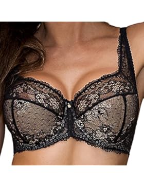 Gorteks Scarlet/B3 Bügel BH Geblümt Spitze Regulierbare Träger Seitenstäbchen Bügel Cups SetteilTop Qualität,