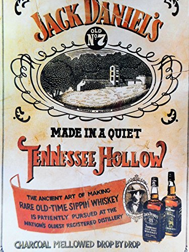 Preisvergleich Produktbild Jack Daniels Whiskey Postkarte 15 cm Karte Sammelkarte Ansichtskarte Deko GP 338