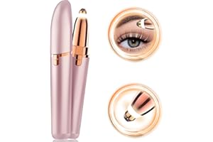 WEHOOM Augenbrauenrasierer Elektrisch, Augenbrauen Epilierer Damen, Augenbrauen Trimmer, Präzise und Schmerzlos die Augenbrauen Formen Für Augenbrauen Körperbehaarung Lippen und Kinn