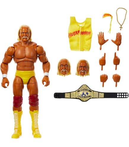 Mattel WWE Hulk Hogan Ultimate Edition Fan TakeOver Action